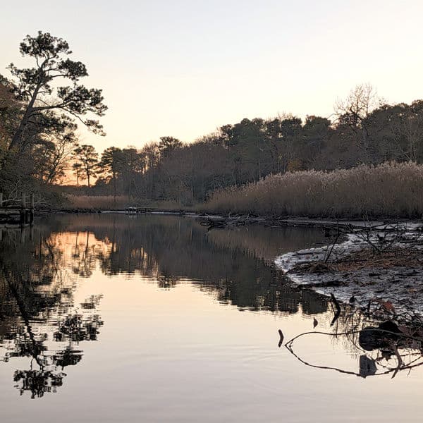 St. Martin River sunset