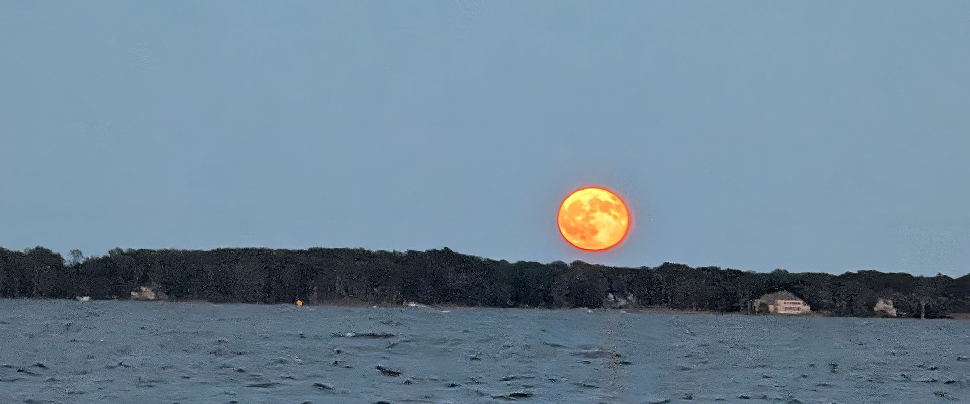 Full moon kayaking